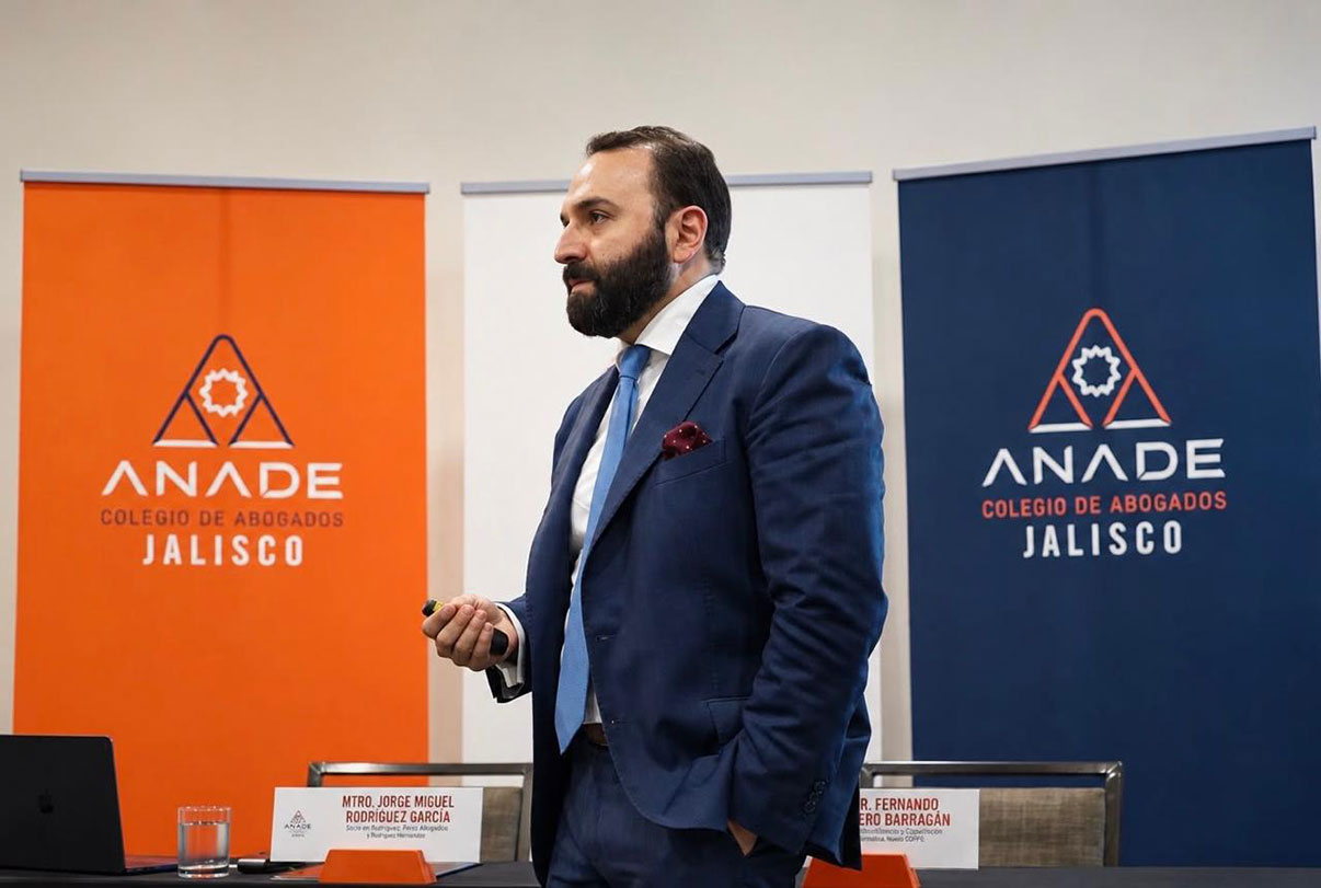Jorge Rodríguez participa como expositor en el II Diplomado del Nuevo Código Nacional de Procedimientos Civiles y Familiares